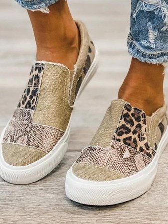 Sneakers for Women | Patterned Slip-On