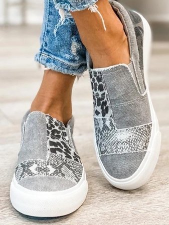 Sneakers for Women | Patterned Slip-On
