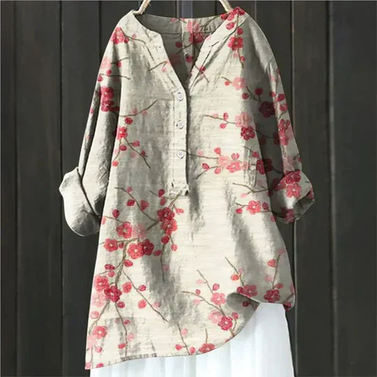 Women’s Blouse | Floral Loose Fit