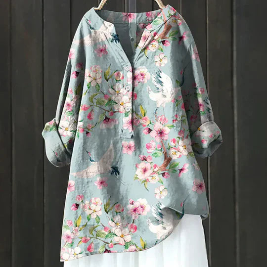 Women’s Blouse | Floral Loose Fit