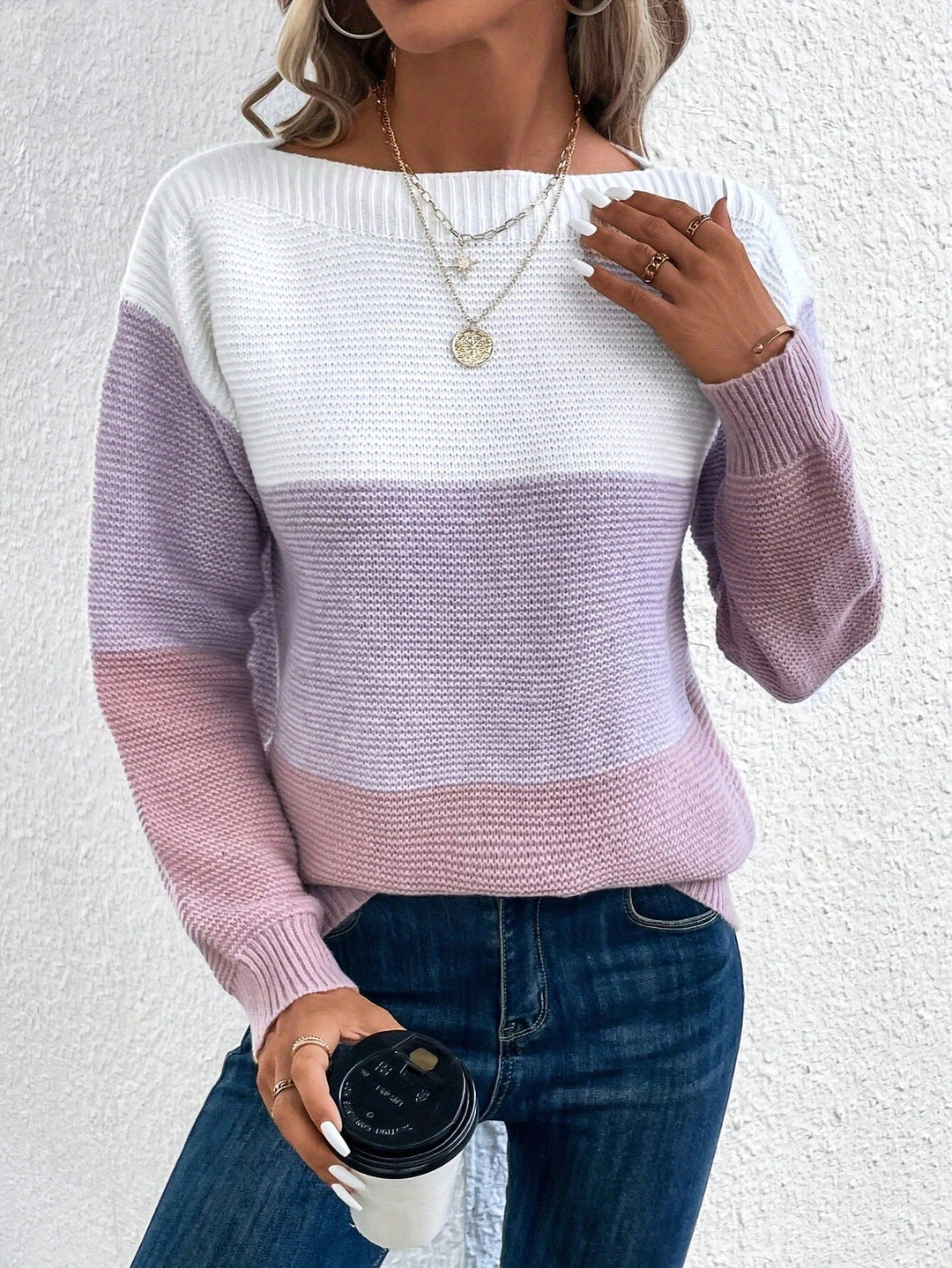 Sweater for Women | Classic Boat Neck with Soft Long Sleeves