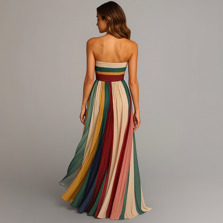 Women’s Dress | Strapless Pleated