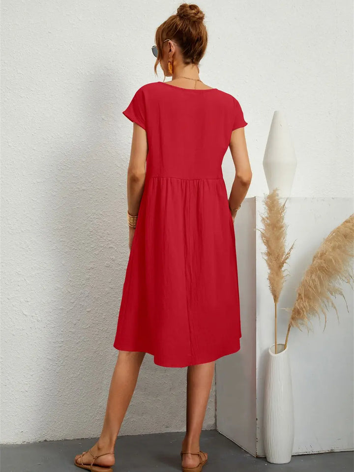Women’s Dress | Short-Sleeve Midi
