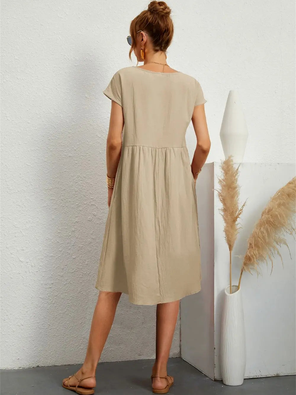 Women’s Dress | Short-Sleeve Midi