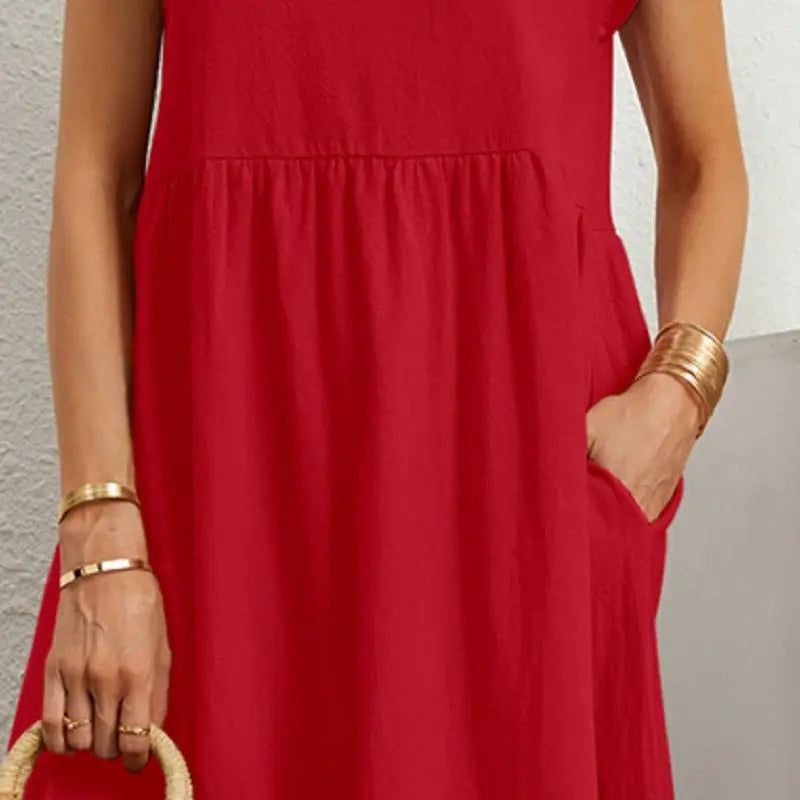 Women’s Dress | Short-Sleeve Midi
