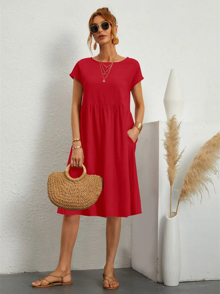 Women’s Dress | Short-Sleeve Midi