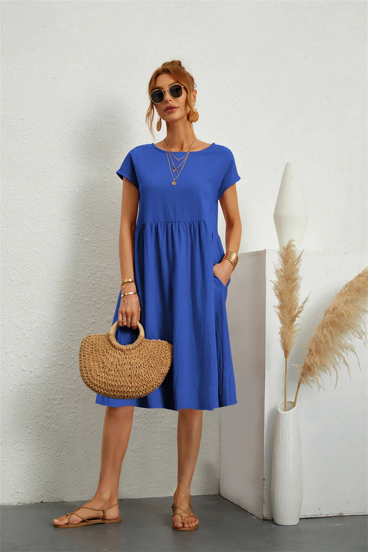 Women’s Dress | Short-Sleeve Midi