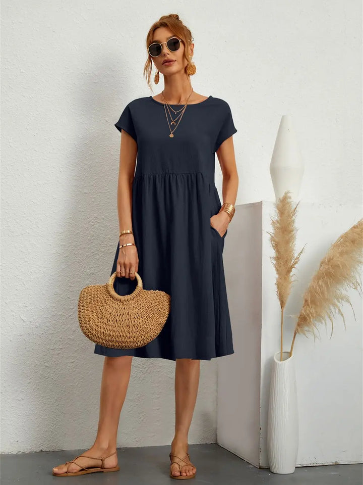 Women’s Dress | Short-Sleeve Midi