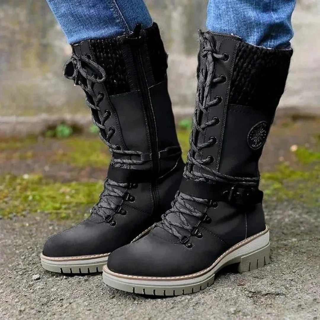Women’s Boots | Lace-Up with Cuff