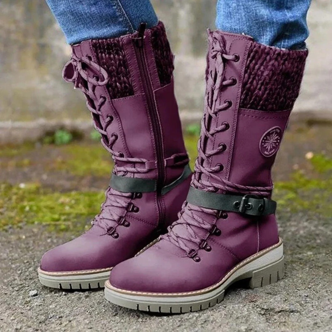 Women’s Boots | Lace-Up with Cuff