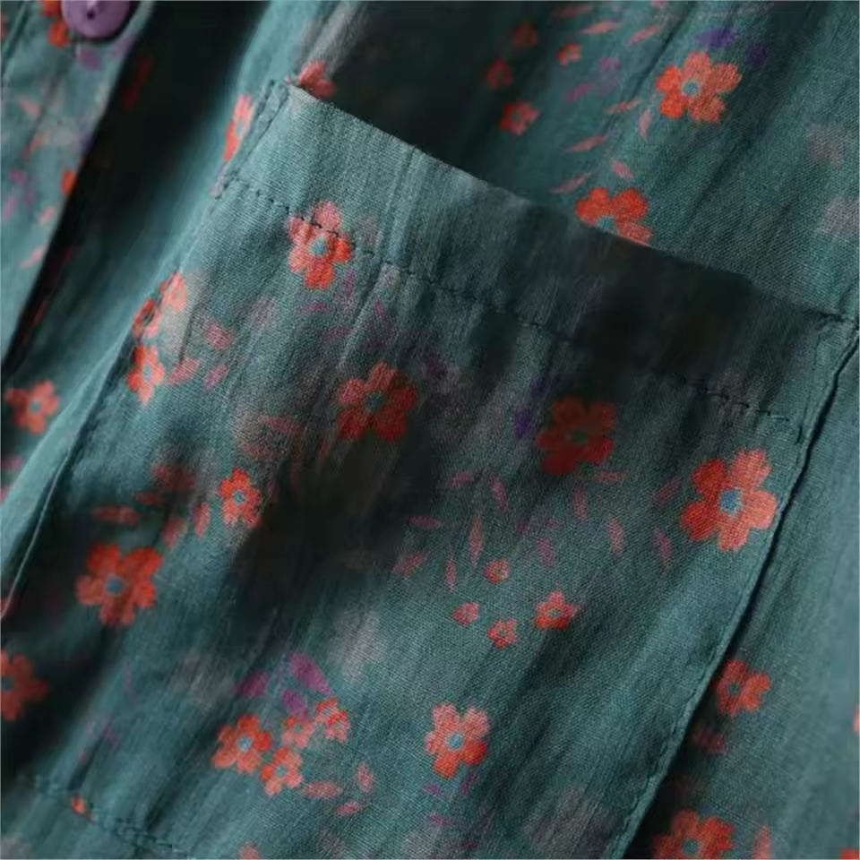 Woman's Shirt | Vintage-Inspired Floral