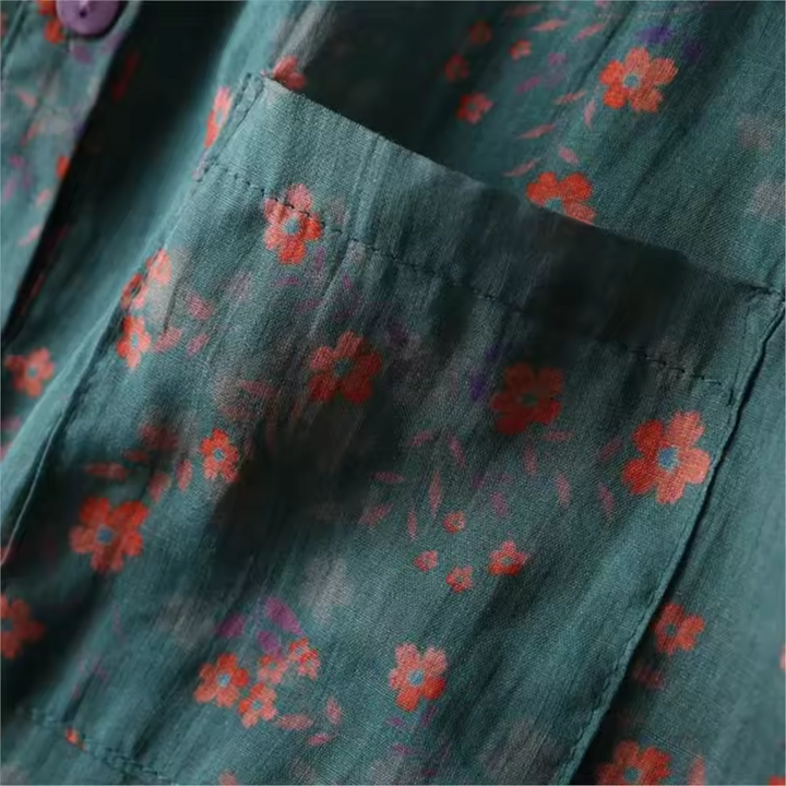 Woman's Shirt | Vintage-Inspired Floral