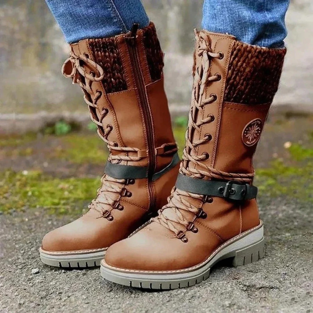 Women’s Boots | Lace-Up with Cuff