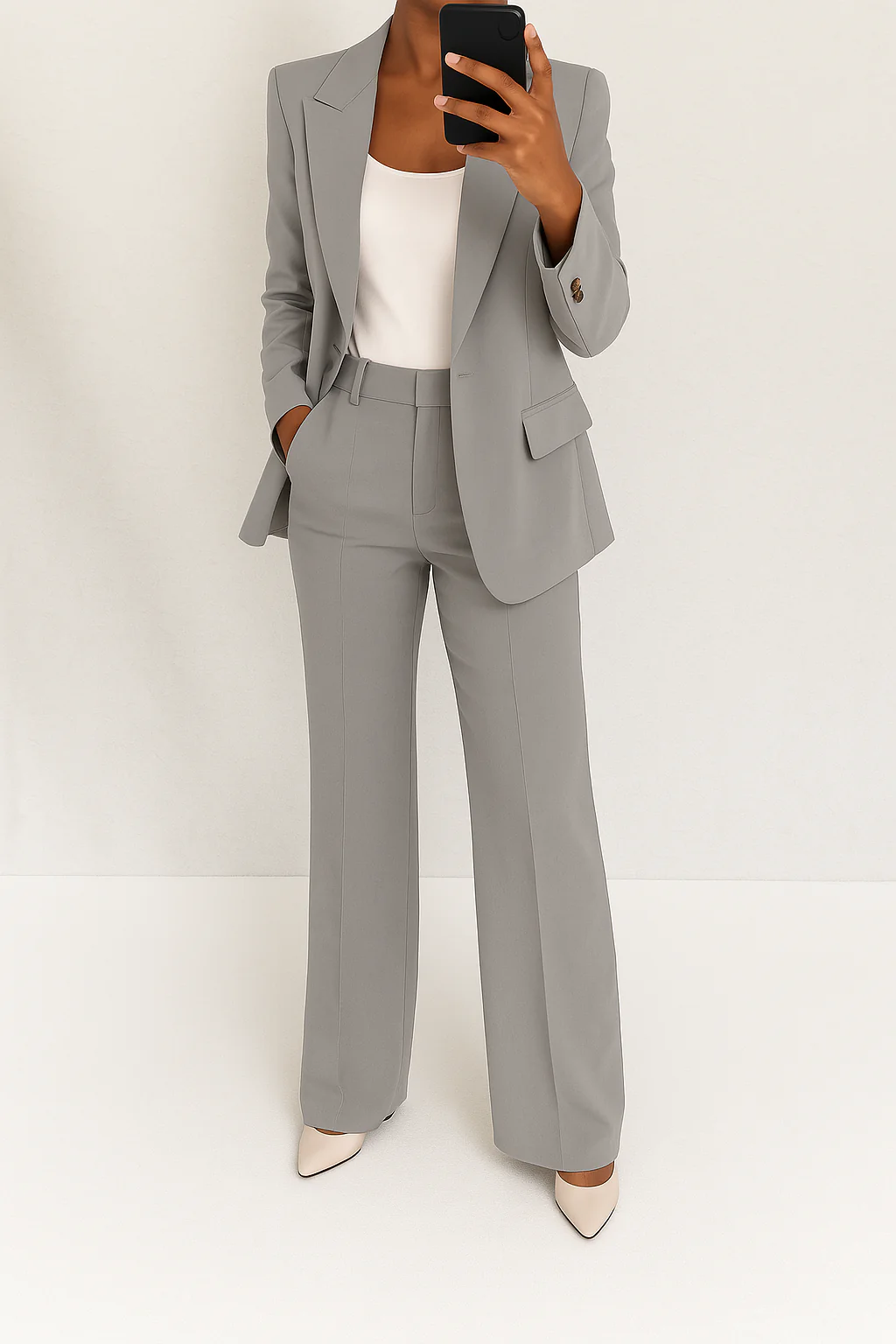 Women's Two-Piece Suit | Blazer Full-Length