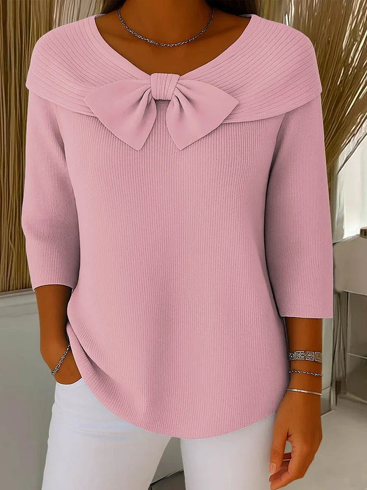 Sweater for Women | 3/4 Sleeve Knit Top