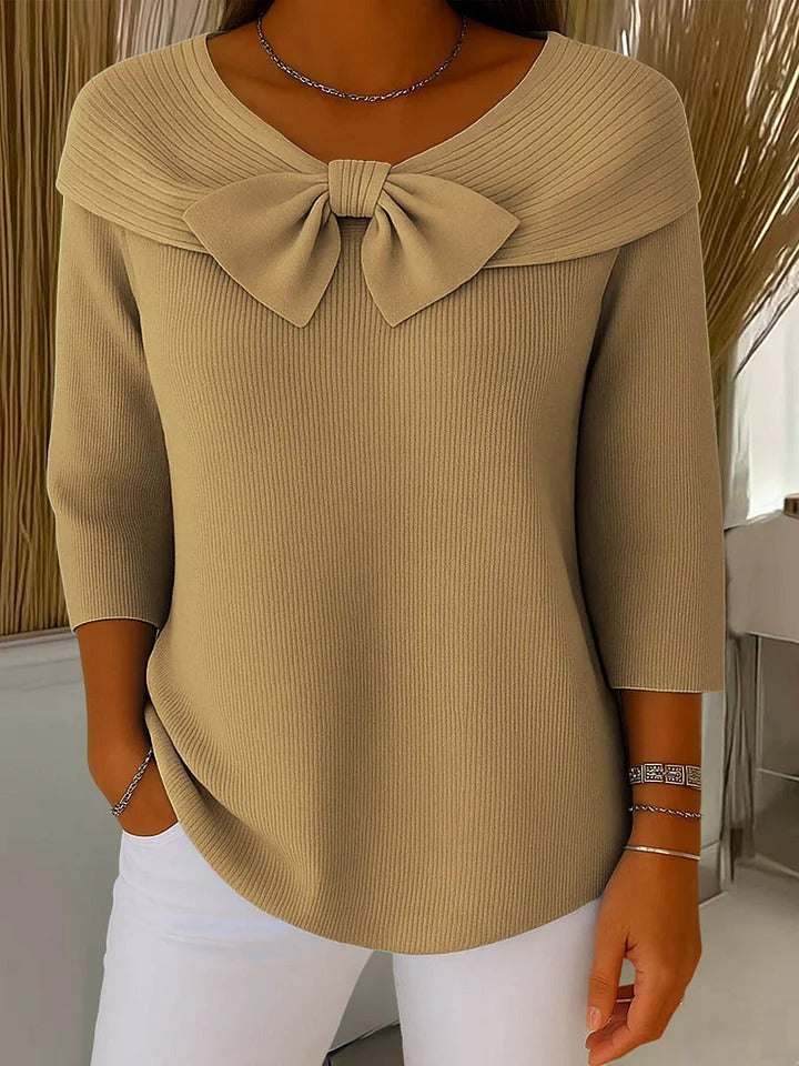 Sweater for Women | 3/4 Sleeve Knit Top