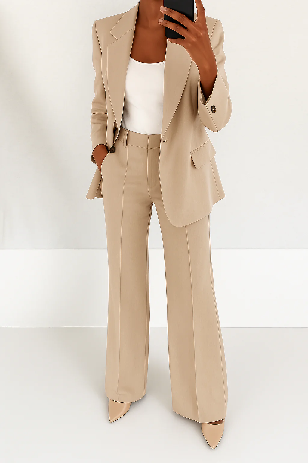 Women's Two-Piece Suit | Blazer Full-Length