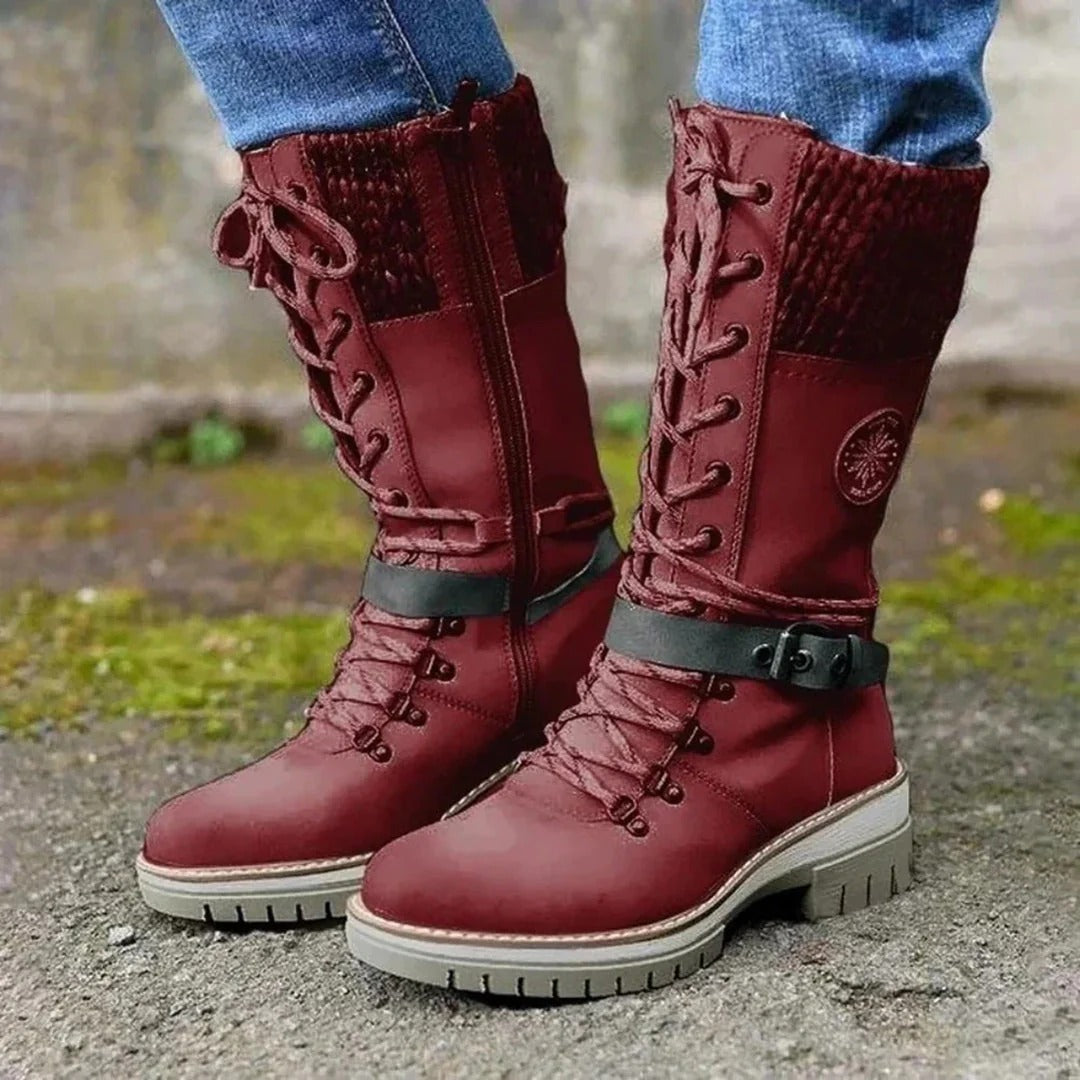 Women’s Boots | Lace-Up with Cuff