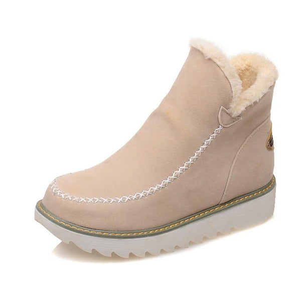 Boots For Women | Slip On Low Ankle Lug Sole Style