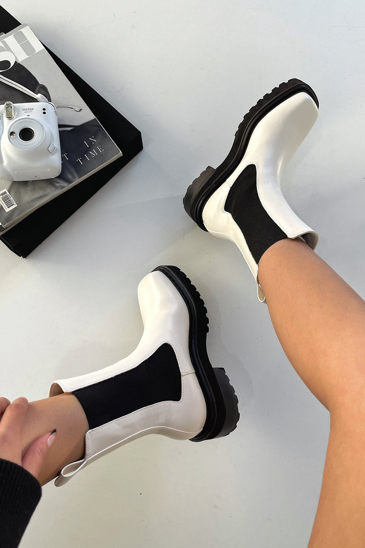 Boots For Women | Ankle Height Pull On Platform