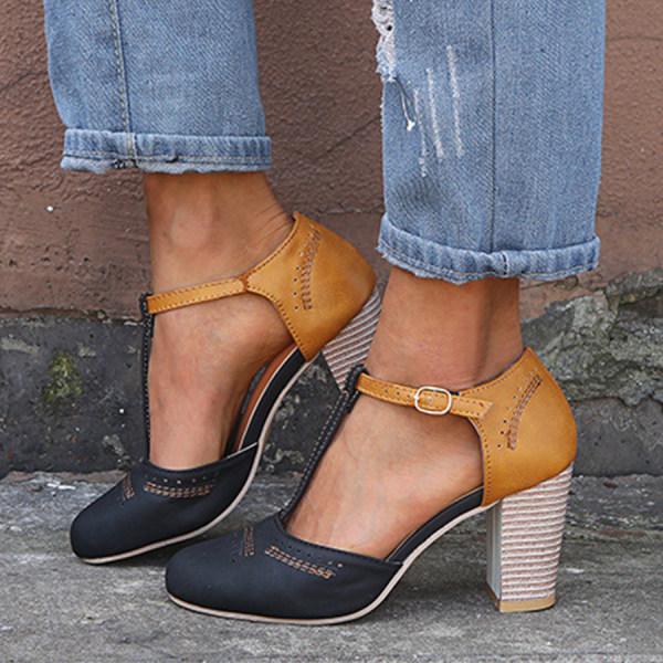 Women’s Heels | Ankle Strap Block