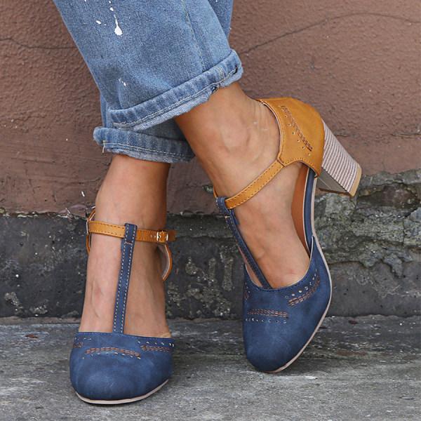 Women’s Heels | Ankle Strap Block