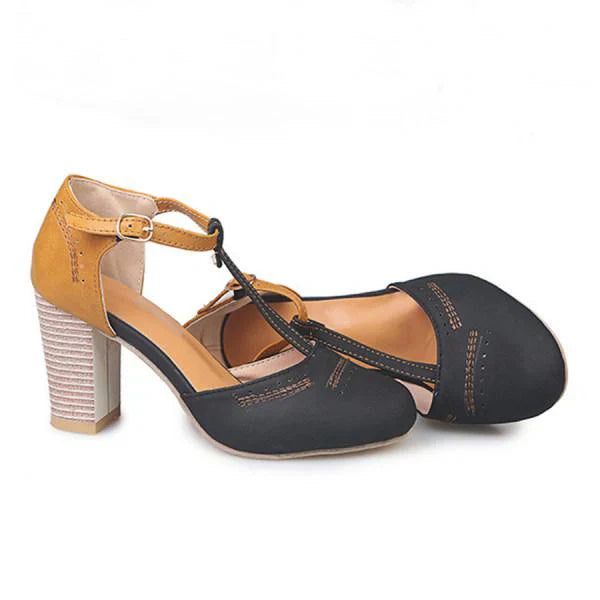Women’s Heels | Ankle Strap Block