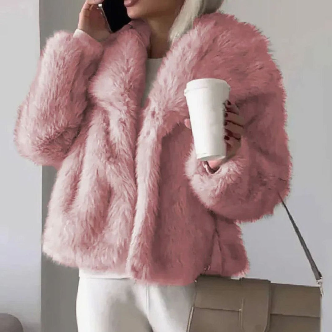 Kerry | Women's Relaxed-Fit Open-Front Faux Fur Jacket