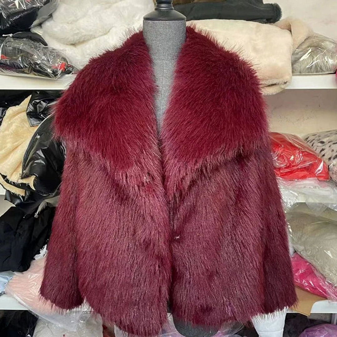 Kerry | Women's Relaxed-Fit Open-Front Faux Fur Jacket
