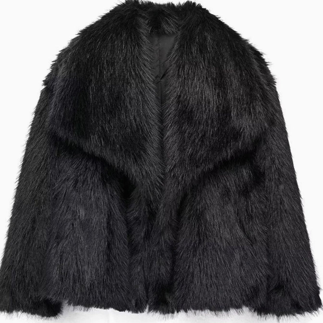 Kerry | Women's Relaxed-Fit Open-Front Faux Fur Jacket
