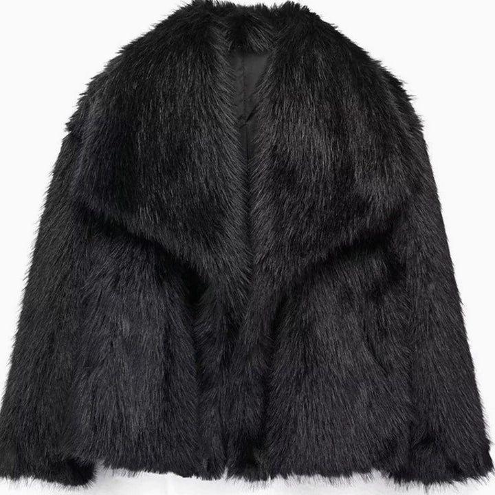 Kerry | Women's Relaxed-Fit Open-Front Faux Fur Jacket