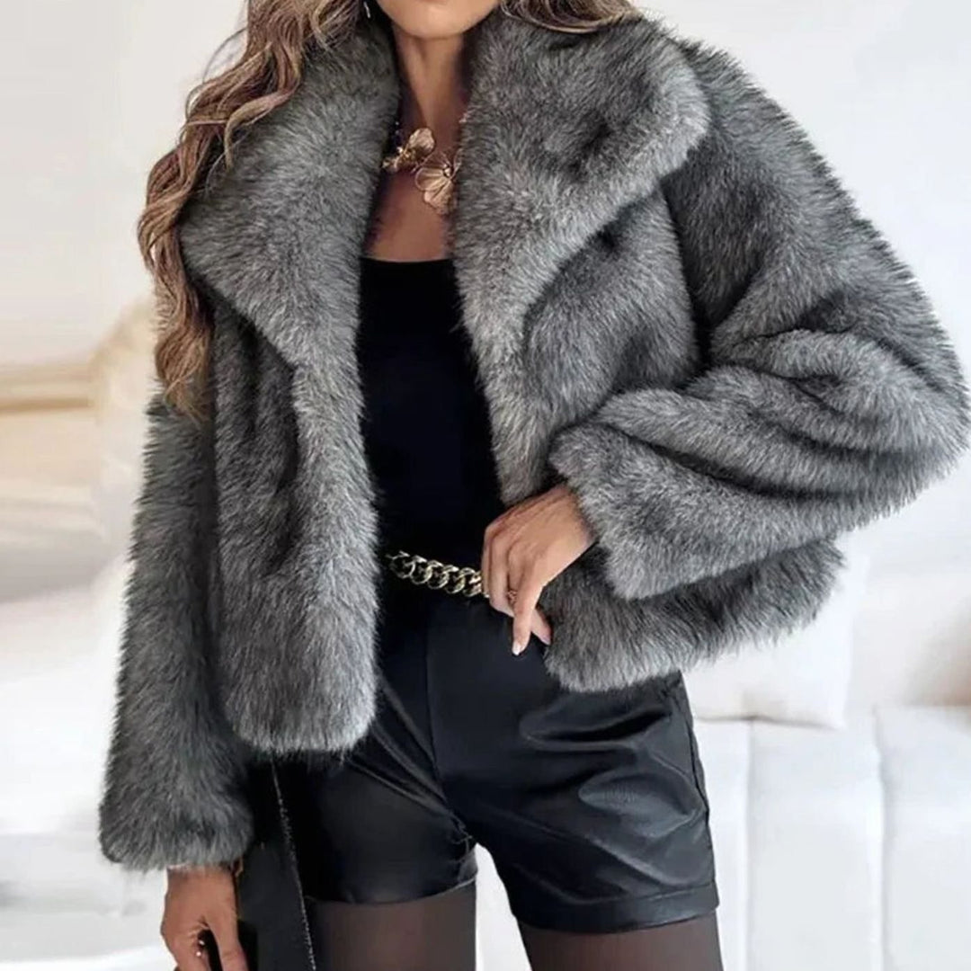 Kerry | Women's Relaxed-Fit Open-Front Faux Fur Jacket