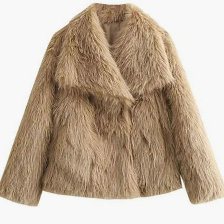 Kerry | Women's Relaxed-Fit Open-Front Faux Fur Jacket