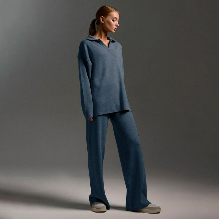 Women’s Tracksuit | Long-Sleeve Wide-Leg