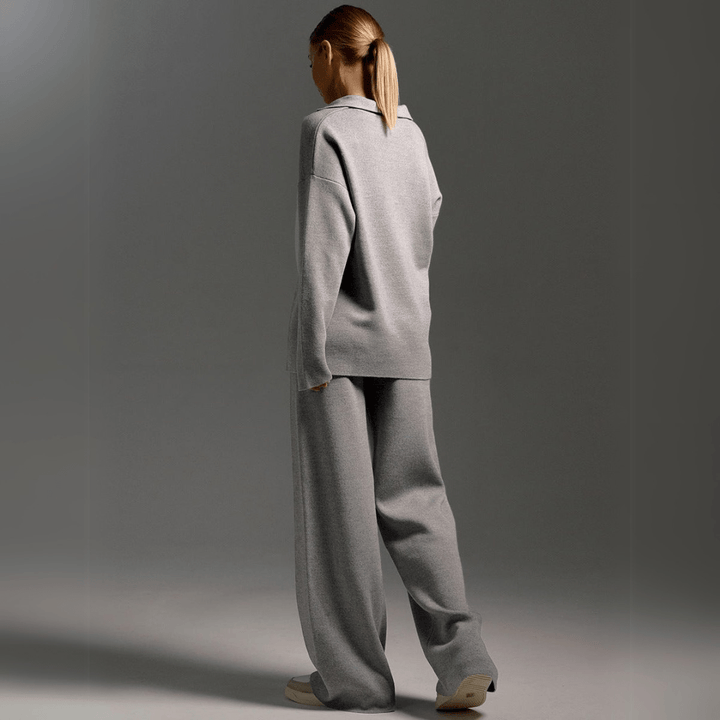 Women’s Tracksuit | Long-Sleeve Wide-Leg