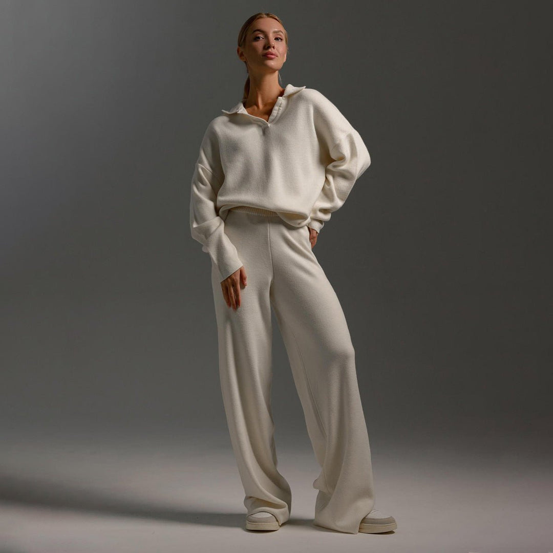 Women’s Tracksuit | Long-Sleeve Wide-Leg