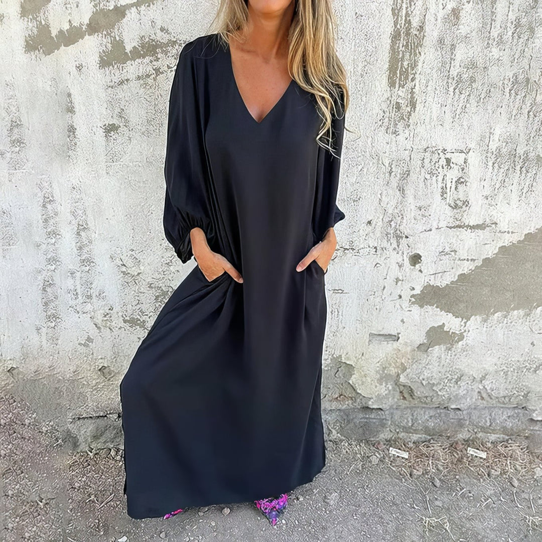 Women’s Dress | Flowing Maxi with Pockets