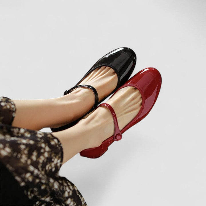 Women’s Mary Jane Shoes | Buckle Strap Block Heel