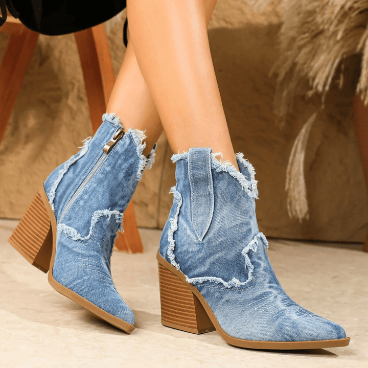 Boots for Women | Ankle Height Heeled