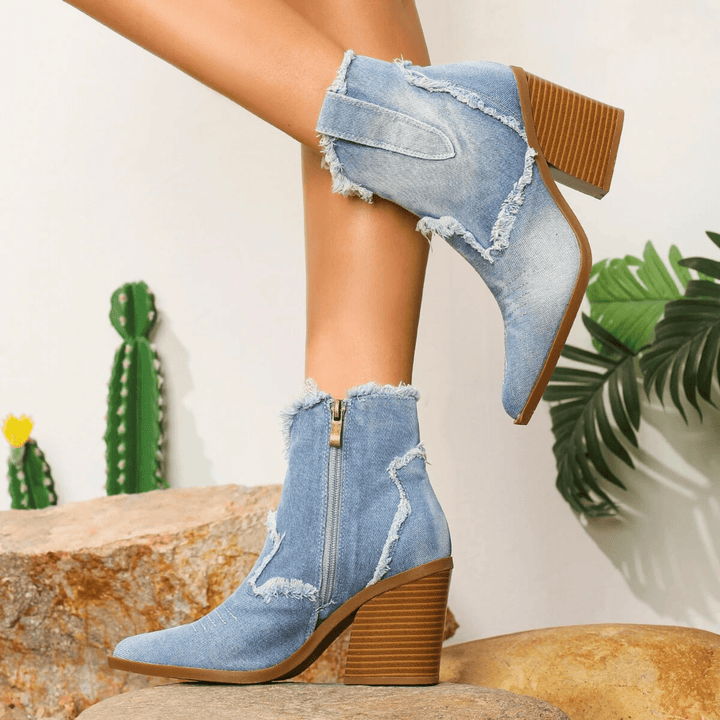 Boots for Women | Ankle Height Heeled