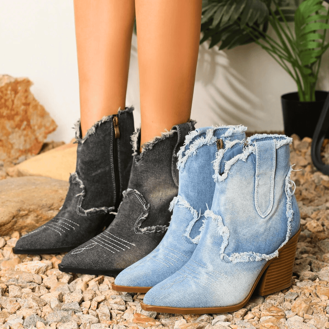 Boots for Women | Ankle Height Heeled