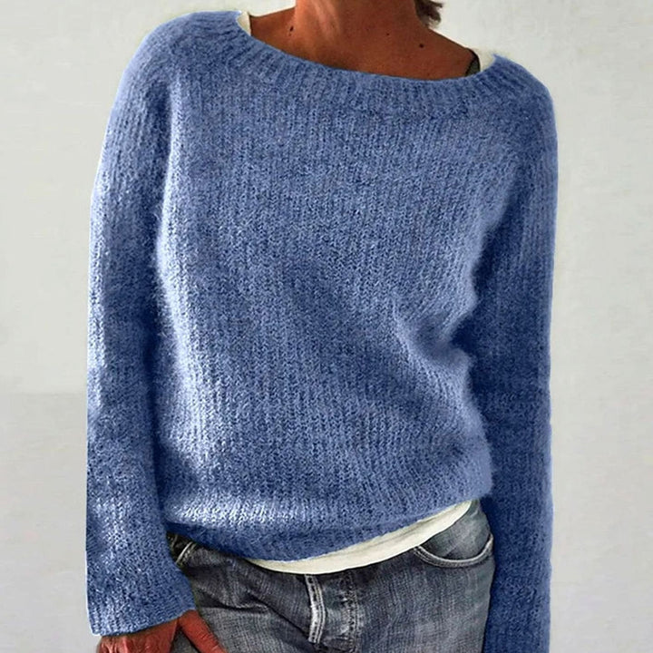 Norma | Women's Casual Relaxed-Fit Knit Pullover Sweater
