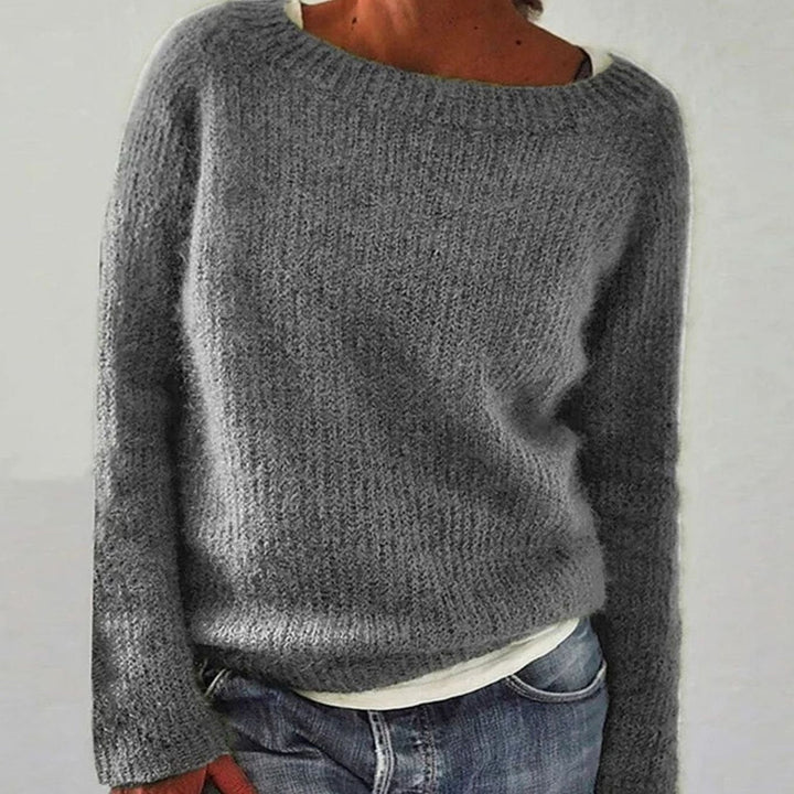Norma | Women's Casual Relaxed-Fit Knit Pullover Sweater