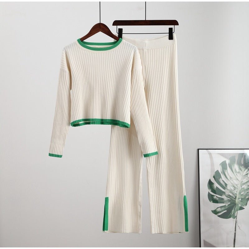 Women’s Two-Piece Set | Crop Top & Matching Pants