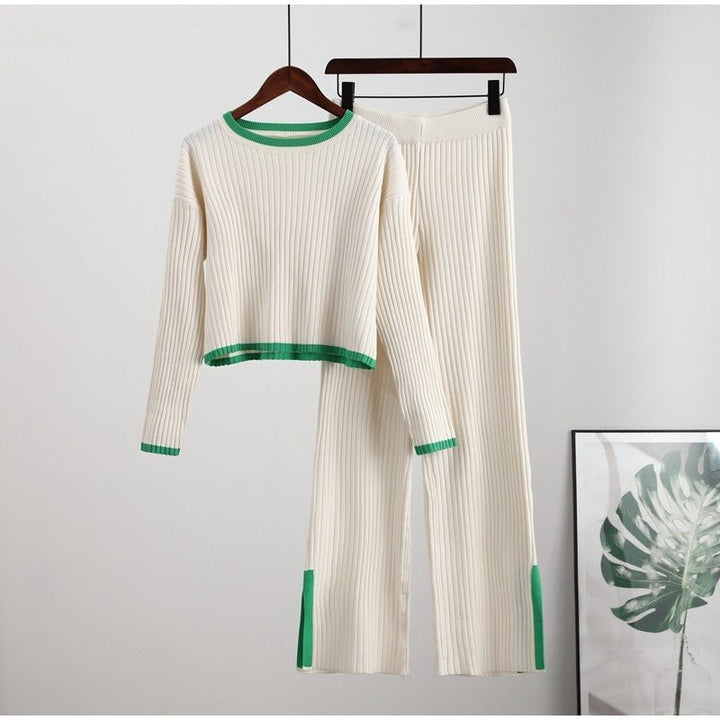 Women’s Two-Piece Set | Crop Top & Matching Pants