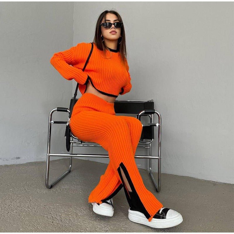 Women’s Two-Piece Set | Crop Top & Matching Pants