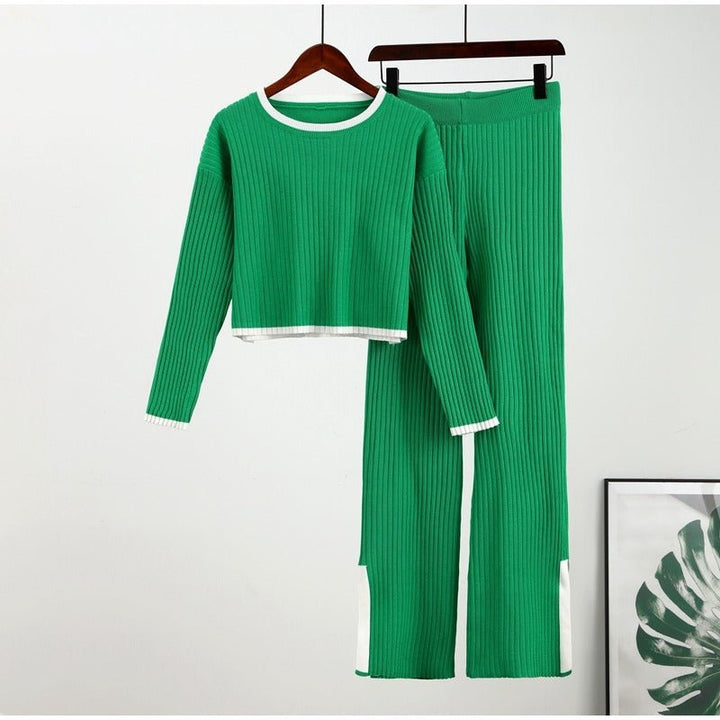 Women’s Two-Piece Set | Crop Top & Matching Pants