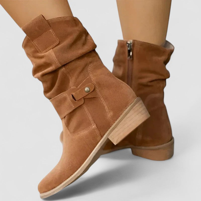 Boots for Women | Low Heel Ankle Length