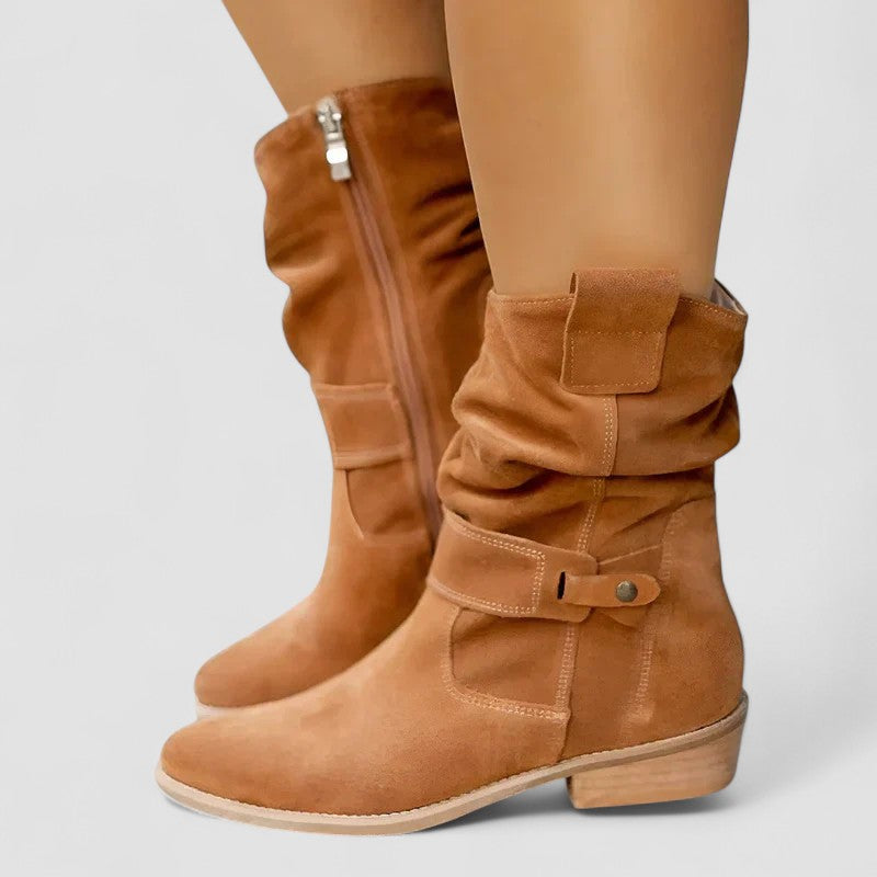 Boots for Women | Low Heel Ankle Length
