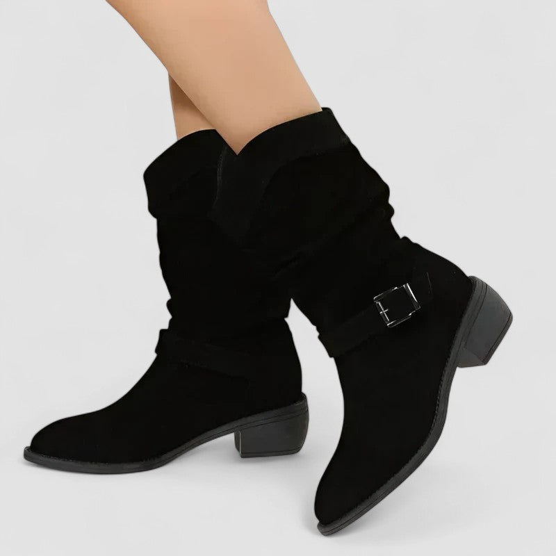 Boots for Women | Low Heel Ankle Length